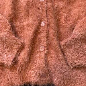 Lulu's Tops - Fuzzy Cardigan Lulu's Tops - Fuzzy Cardigan